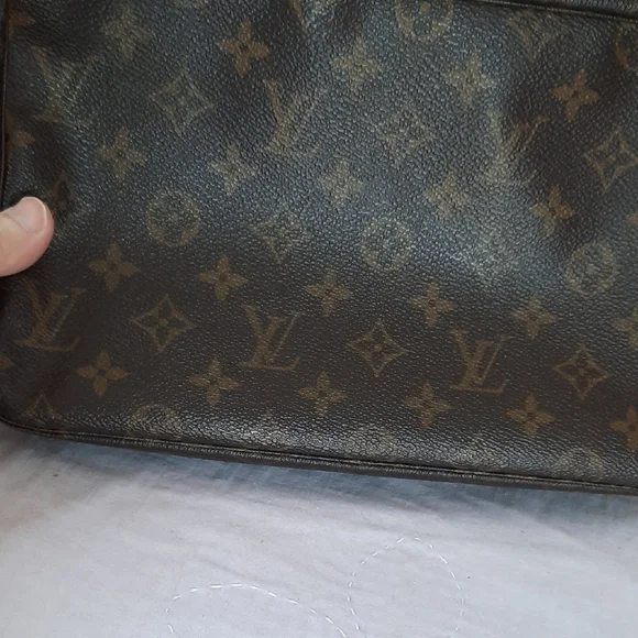Louis Vuitton Brown Monogram Toiletry Bag